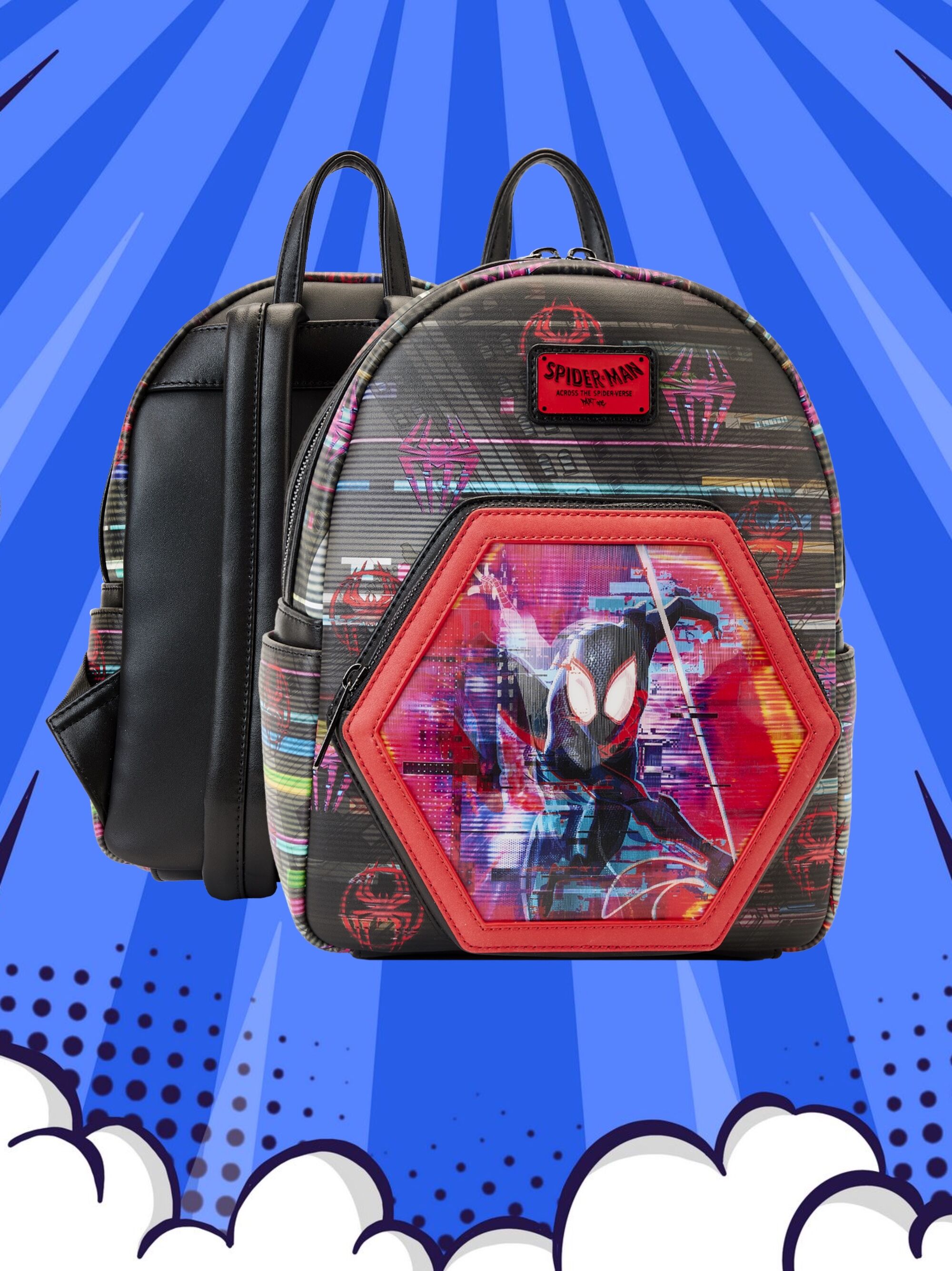 Loungefly Marvel Spider Man Across the Spider-Verse AOP Mini