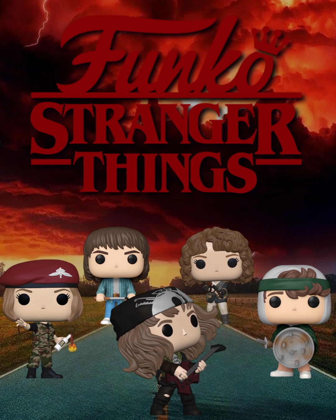 Stranger Things Season 4 Eddie with Guitar Funko Pop! Vinyl Fig #1462